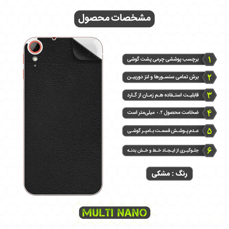 محافظ صفحه نمایش مولتی نانو مدل X-SFL مناسب برای گوشی موبایل اچ تی سی Desire 830 به همراه برچسب پوششی