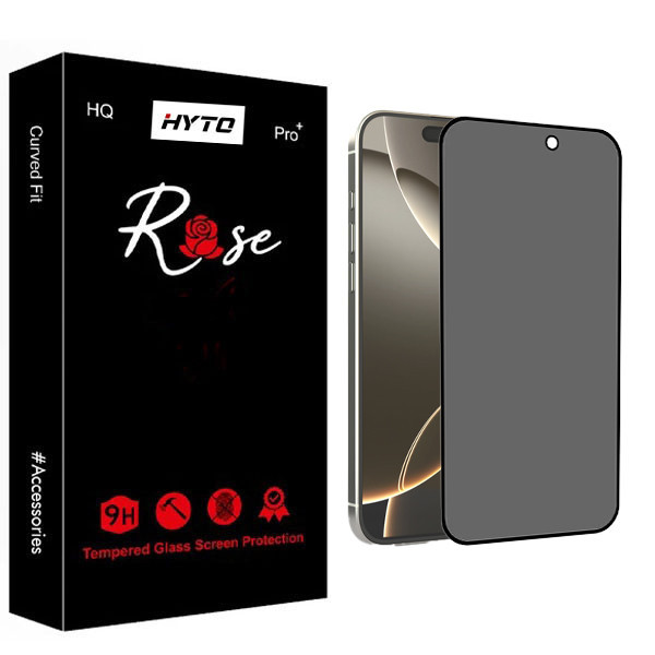 محافظ صفحه نمایش حریم شخصی هیتو مدل rose 005 مناسب برای گوشی موبایل اپل iPhone 16