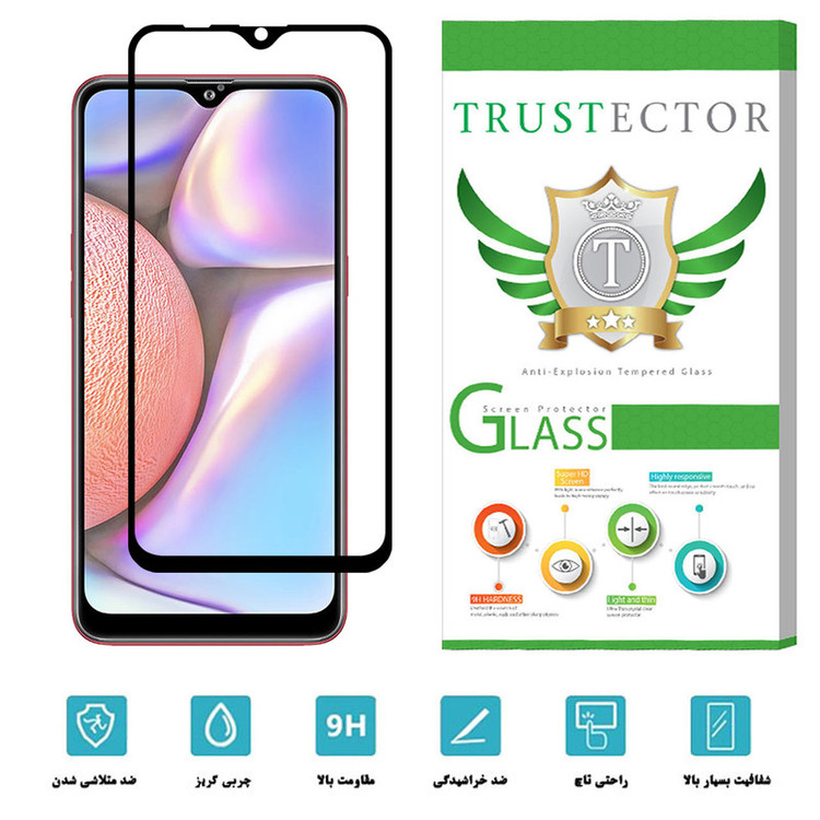 محافظ صفحه نمایش تراستکتور مدل FUL-T مناسب برای گوشی موبایل سامسونگ Galaxy A10s