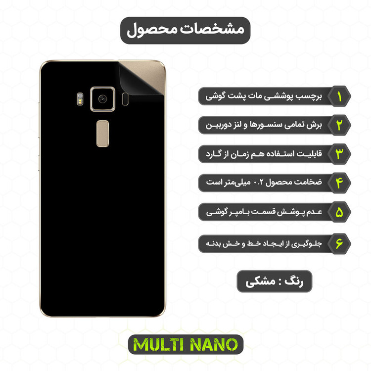 محافظ صفحه نمایش مولتی نانو مدل X-SFM مناسب برای گوشی موبایل ایسوس Zenfone 3 Deluxe 5.7 in / ZS570KL به همراه برچسب پوششی