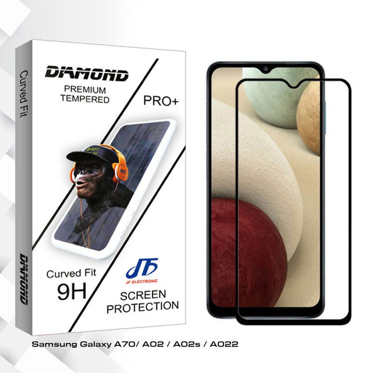 محافظ صفحه نمایش سرامیکی مات جی اف مدل Diamond glass مناسب برای گوشی موبایل سامسونگ Galaxy A70/ A02 / A02s / A022