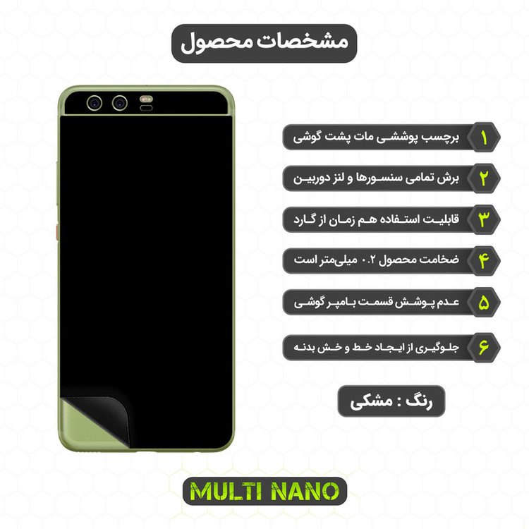 محافظ صفحه نمایش مولتی نانو مدل X-SFM مناسب برای گوشی موبایل هوآوی P10 Plus به همراه برچسب پوششی