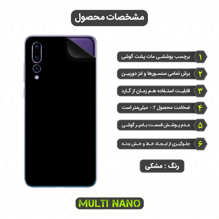 محافظ صفحه نمایش مولتی نانو مدل X-SFM مناسب برای گوشی موبایل هوآوی P20 Pro به همراه برچسب پوششی