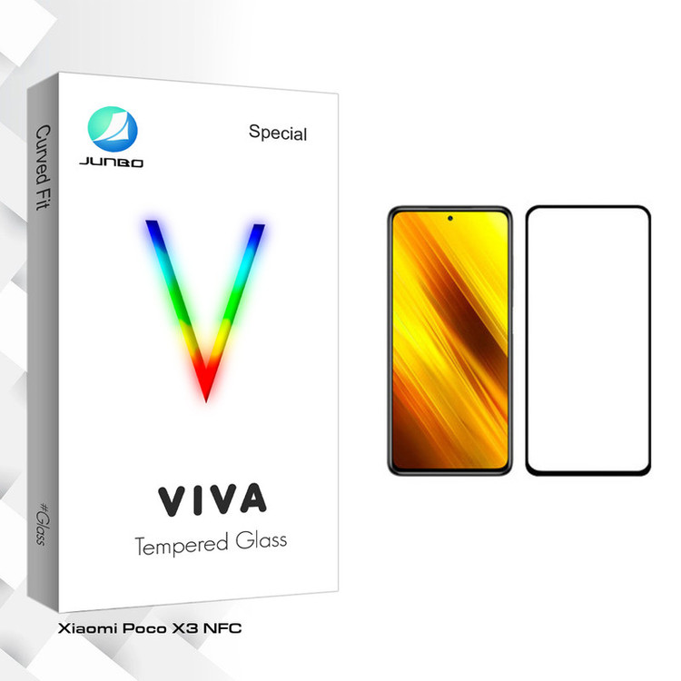 محافظ صفحه نمایش جانبو مدل Viva Glass مناسب برای گوشی موبایل شیائومی Poco X3 NFC