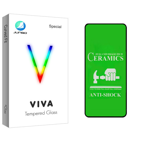 محافظ صفحه نمایش سرامیکی جانبو مدل Viva Glass مناسب برای گوشی موبایل شیائومی Poco X3