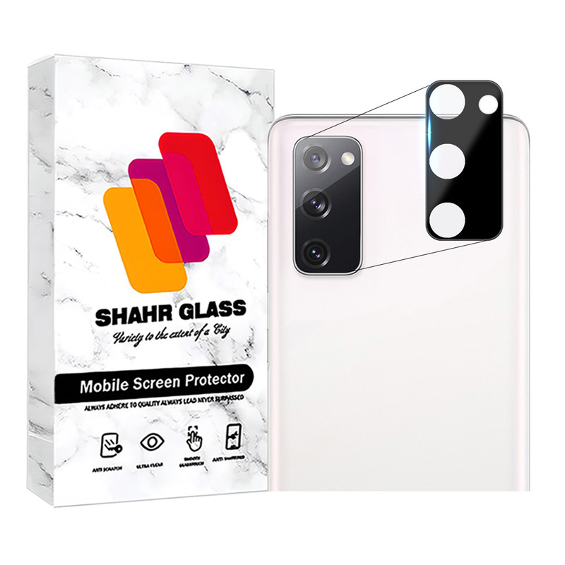محافظ لنز دوربین  شهر گلس مدل LENSFSH مناسب برای گوشی موبایل سامسونگ Galaxy S20 FE 4G / S20 FE 5G / S20 FE 2022