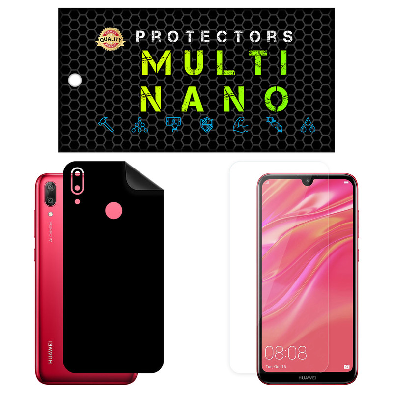 محافظ صفحه نمایش مولتی نانو مدل X-SFM مناسب برای گوشی موبایل هوآوی Y7 Prime 2019 به همراه برچسب پوششی