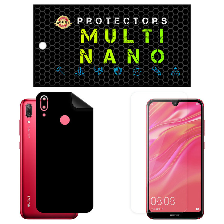 محافظ صفحه نمایش مولتی نانو مدل X-SFM مناسب برای گوشی موبایل هوآوی Y7 Prime 2019 به همراه برچسب پوششی