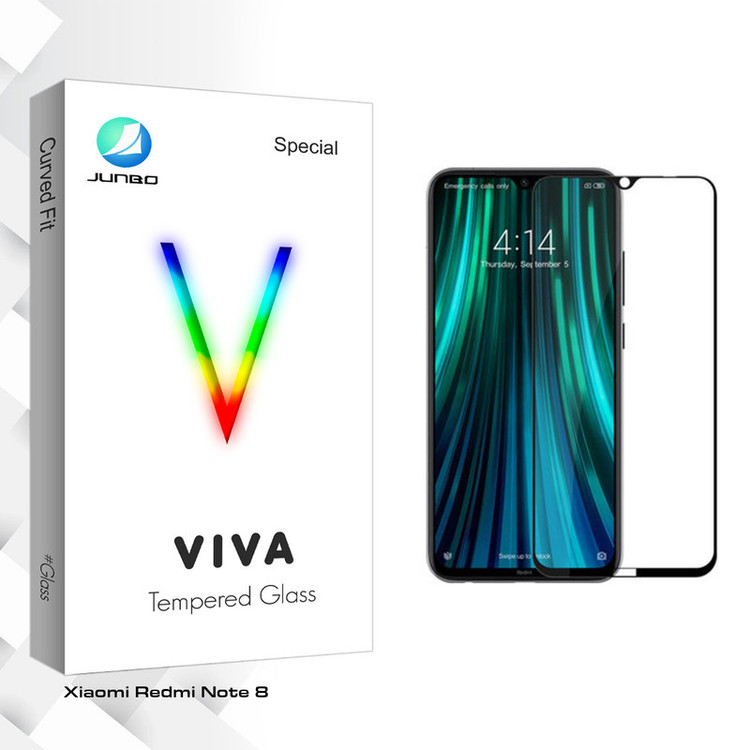 محافظ صفحه نمایش جانبو مدل Viva Glass مناسب برای گوشی موبایل شیائومی Redmi Note 8