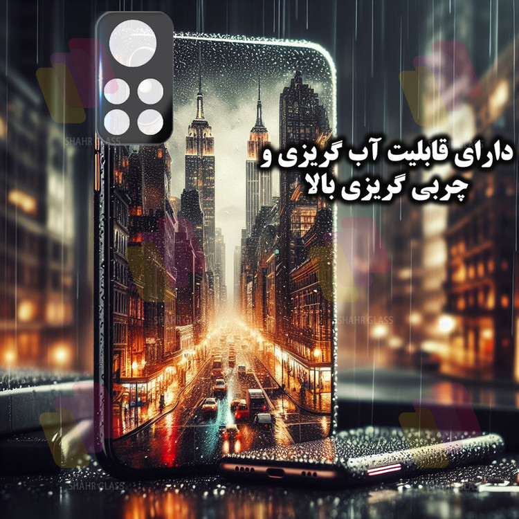 محافظ لنز دوربین شهر گلس مدل LENSFSH مناسب برای گوشی موبایل شیائومی Poco X4 Pro 5G