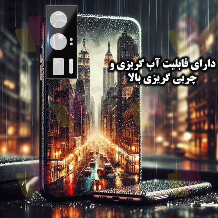 محافظ لنز دوربین شهر گلس مدل LENSFSH مناسب برای گوشی موبایل شیائومی Poco F5 Pro / Redmi K60 / Redmi K60E / Redmi K60 Pro