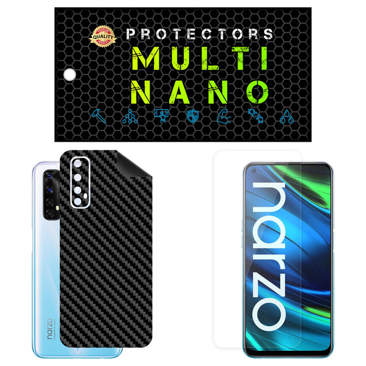 محافظ صفحه نمایش مولتی نانو مدل X-SFC مناسب برای گوشی موبایل ریلمی Narzo 20 Pro به همراه برچسب پوششی