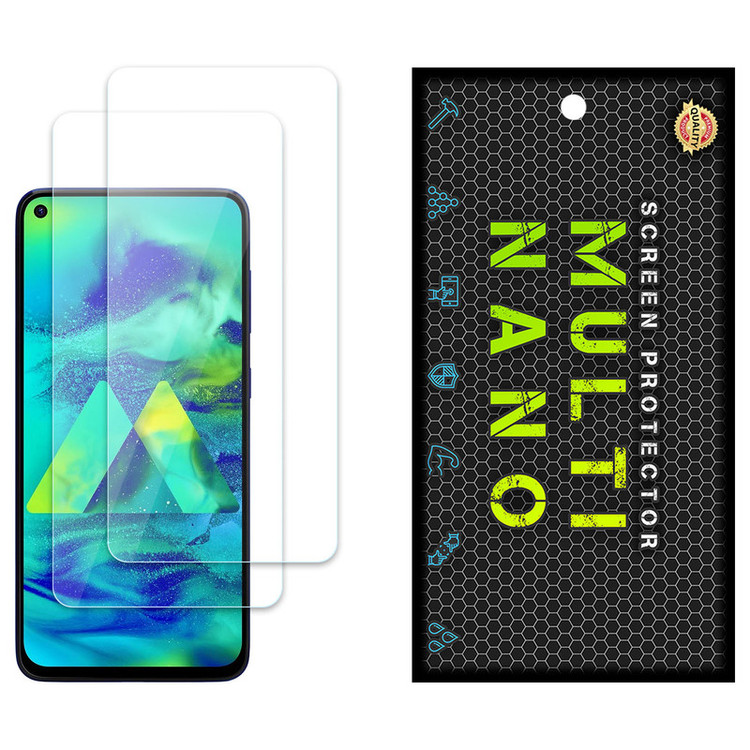 محافظ صفحه نمایش مولتی نانو مدل X-S2N مناسب برای گوشی موبایل سامسونگ Galaxy M40 بسته دو عددی