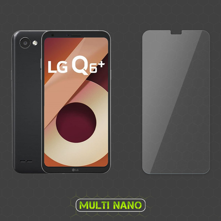 محافظ صفحه نمایش مولتی نانو مدل X-SFC مناسب برای گوشی موبایل ال جی Q6 Plus به همراه برچسب پوششی