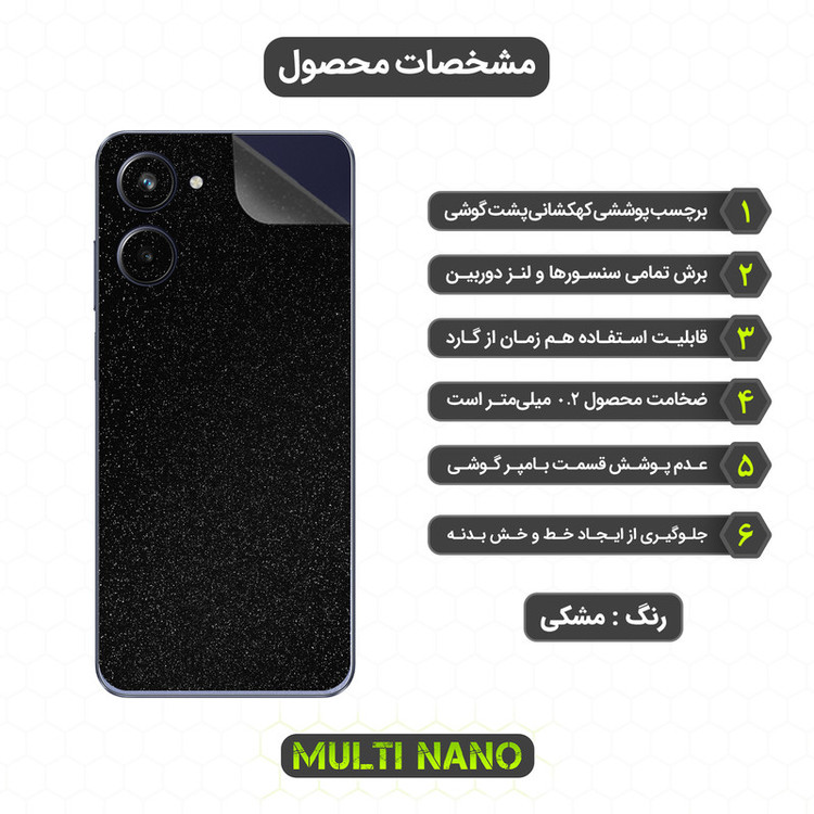برچسب پوششی مولتی نانو مدل X-F1G مناسب برای گوشی موبایل ریلمی 10