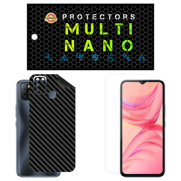 محافظ صفحه نمایش مولتی نانو مدل X-SFC مناسب برای گوشی موبایل اینفینیکس Hot 10 Lite به همراه برچسب پوششی