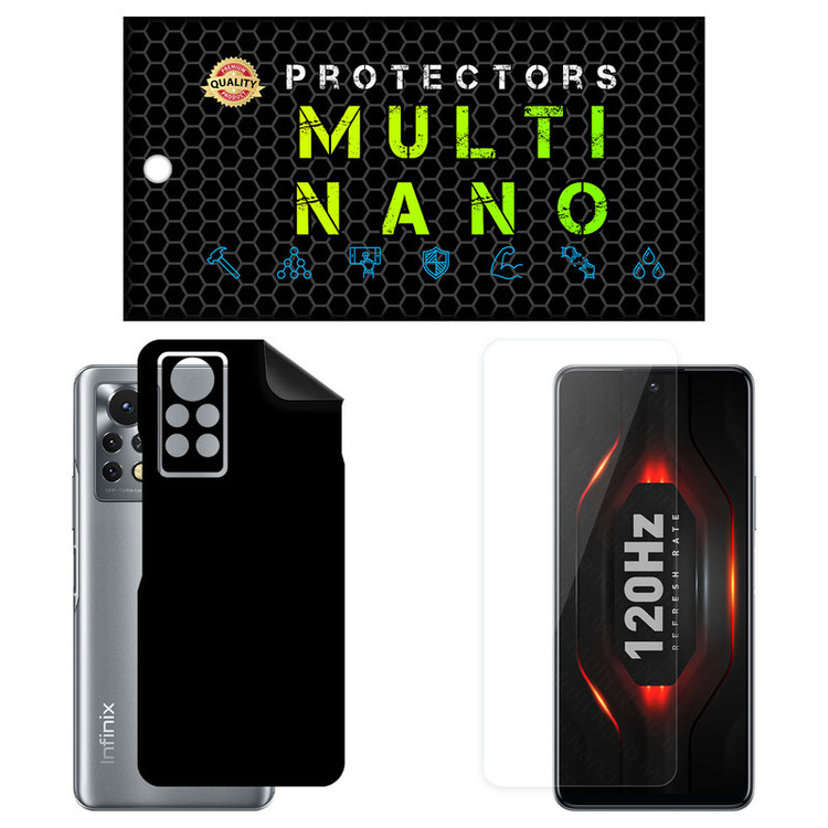 محافظ صفحه نمایش مولتی نانو مدل X-SFM مناسب برای گوشی موبایل اینفینیکس Note 11S به همراه برچسب پوششی