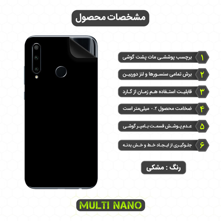 محافظ صفحه نمایش مولتی نانو مدل X-SFM مناسب برای گوشی موبایل آنر 10i به همراه برچسب پوششی