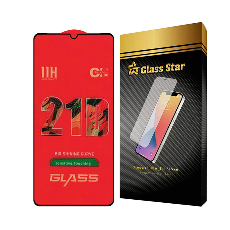 محافظ صفحه نمایش گلس استار مدل FULLGS مناسب برای گوشی موبایل سامسونگ Galaxy A20s