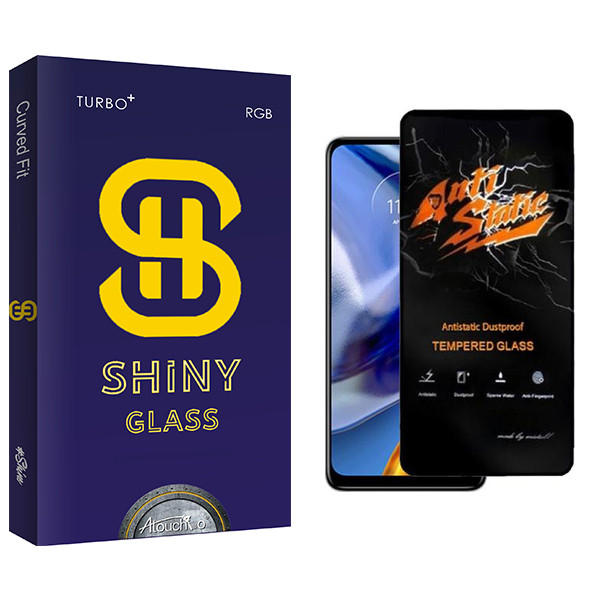 محافظ صفحه نمایش آتوچبو مدل Shiny Antistatic مناسب برای گوشی موبایل موتورولا E32s