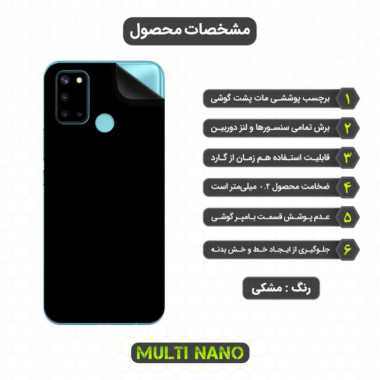 محافظ صفحه نمایش مولتی نانو مدل X-SFM مناسب برای گوشی موبایل ریلمی C17 به همراه برچسب پوششی