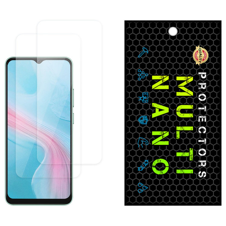 محافظ صفحه نمایش مولتی نانو مدل X-S2N مناسب برای گوشی موبایل بلک ویو A70 Pro بسته دو عددی