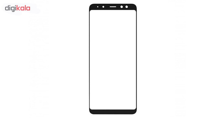 محافظ صفحه نمایش 5D مدل D-12 مناسب برای گوشی موبایل سامسونگ Galaxy A8 plus