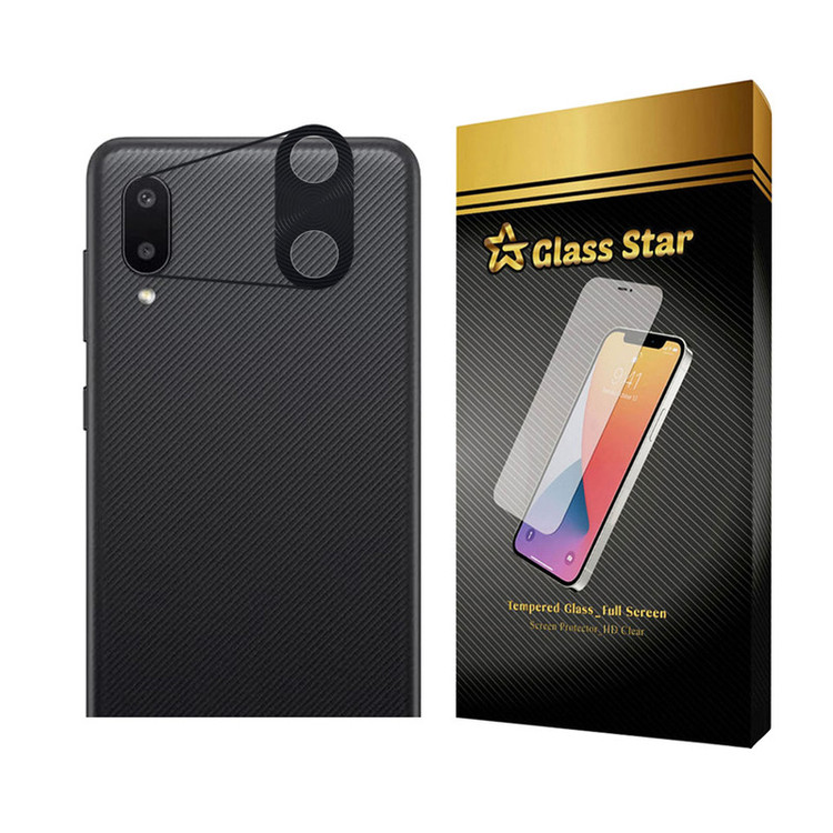 محافظ لنز دوربین گلس استار مدل METALS مناسب برای گوشی موبایل سامسونگ Galaxy A02