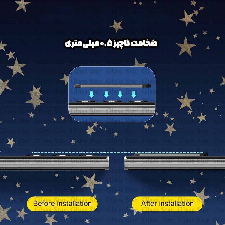 محافظ لنز دوربین گلس استار مدل METALS مناسب برای گوشی موبایل سامسونگ Galaxy A02