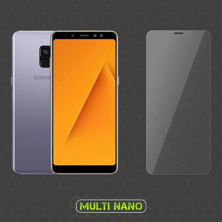 محافظ صفحه نمایش مولتی نانو مدل X-SFG مناسب برای گوشی موبایل سامسونگ Galaxy A8 Plus 2018 به همراه برچسب پوششی