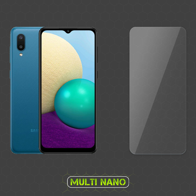 محافظ صفحه نمایش مولتی نانو مدل X-SFL مناسب برای گوشی موبایل سامسونگ Galaxy A02 به همراه برچسب پوششی