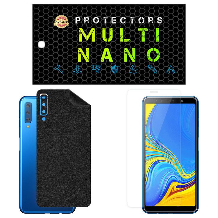 محافظ صفحه نمایش مولتی نانو مدل X-SFL مناسب برای گوشی موبایل سامسونگ Galaxy A7 2018 به همراه برچسب پوششی