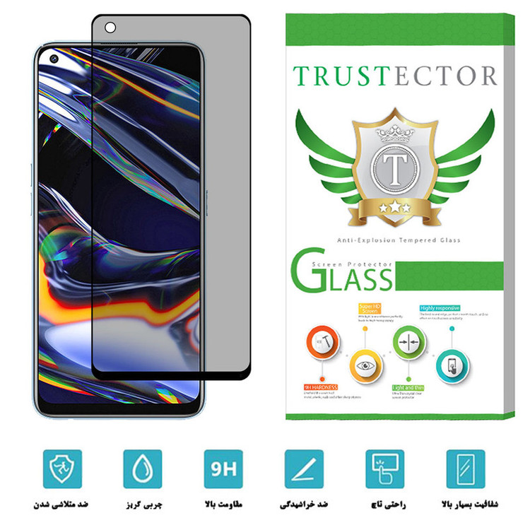 محافظ صفحه نمایش سرامیکی تراستکتور مدل CRP مناسب برای گوشی موبایل ریلمی 7 Pro