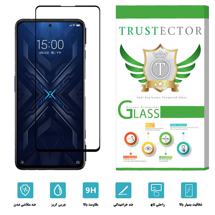 محافظ صفحه نمایش سرامیکی تراستکتور مدل CMC-T مناسب برای گوشی موبایل شیائومی Black Shark 4 Pro