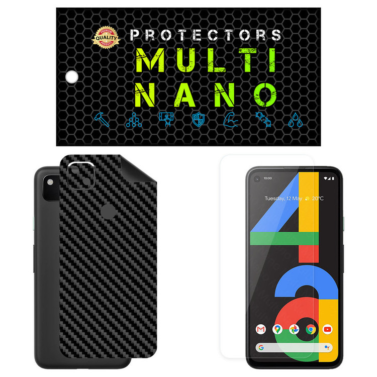 محافظ صفحه نمایش مولتی نانو مدل X-SFC مناسب برای گوشی موبایل گوگل Pixel 4A به همراه برچسب پوششی