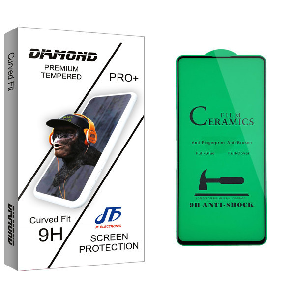 محافظ صفحه نمایش سرامیکی جی اف مدل Diamond glass مناسب برای گوشی موبایل شیائومی Redmi K30