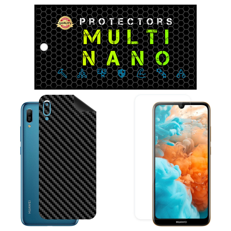 محافظ صفحه نمایش مولتی نانو مدل X-SFC مناسب برای گوشی موبایل هوآوی Y6 Pro 2019 به همراه برچسب پوششی