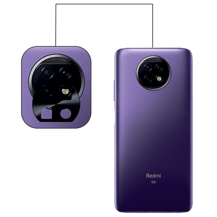 محافظ لنز دوربین مدل SN-X مناسب برای گوشی موبایل شیائومی REDMI NOTE 9 T