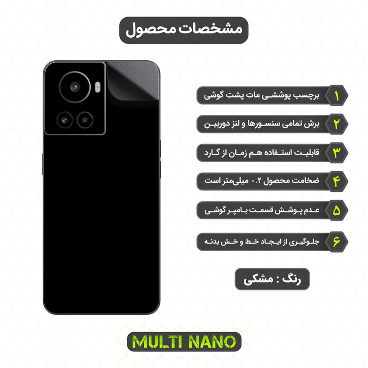 برچسب پوششی مولتی نانو مدل X-F1M مناسب برای گوشی موبایل وان پلاس Ace