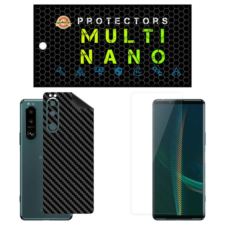 محافظ صفحه نمایش مولتی نانو مدل X-SFC مناسب برای گوشی موبایل سونی Xperia 5 III به همراه برچسب پوششی