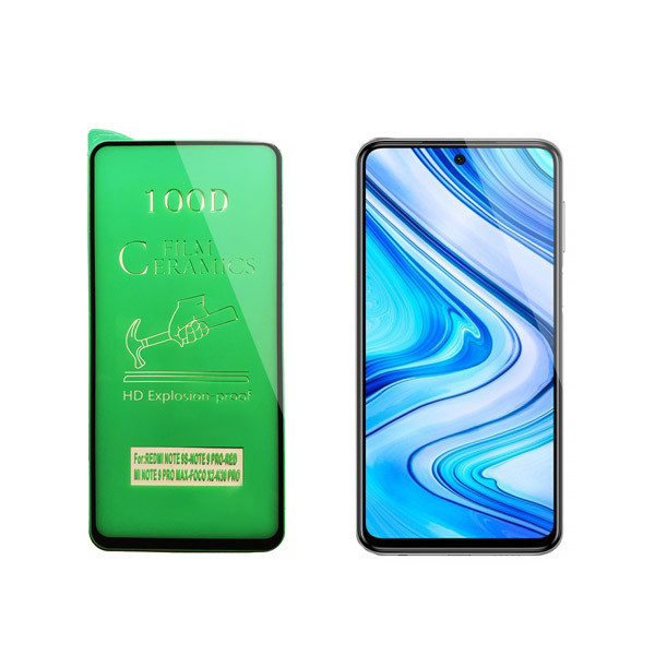 محافظ صفحه نمایش سرامیکی گریفین مدل FLCRG GN mo مناسب برای گوشی موبایل شیائومی Redmi Note 9 Pro Max