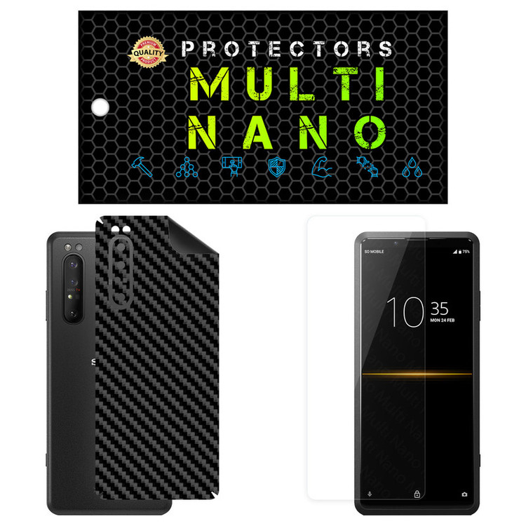 محافظ صفحه نمایش مولتی نانو مدل X-SFC مناسب برای گوشی موبایل سونی Xperia Pro به همراه برچسب پوششی