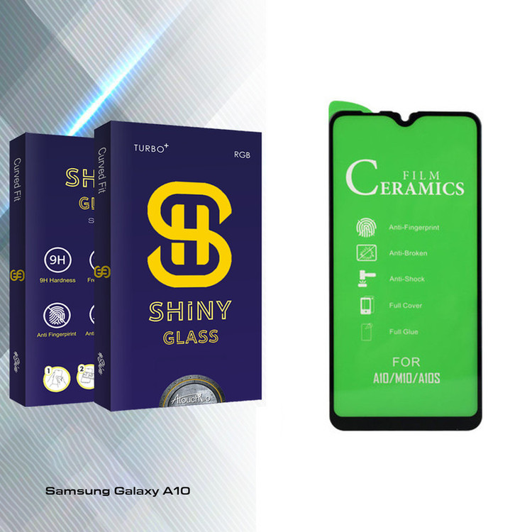 محافظ صفحه نمایش آتوچبو مدل Shiny Glass مناسب برای گوشی موبایل سامسونگ Galaxy A10
