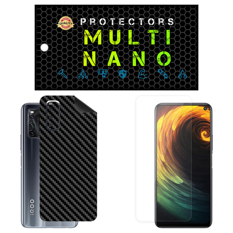محافظ صفحه نمایش مولتی نانو مدل X-SFC مناسب برای گوشی موبایل ویوو iQOO Neo 3 5G به همراه برچسب پوششی