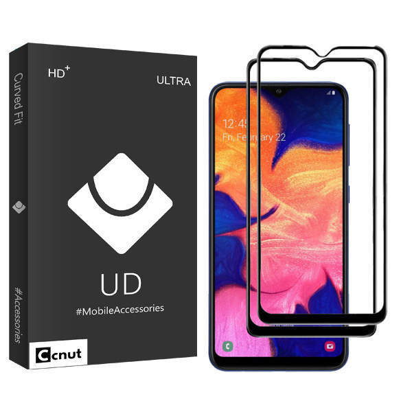 محافظ صفحه نمایش کوکونات مدل UD Black مناسب برای گوشی موبایل سامسونگ Galaxy A20 بسته دو عددی
