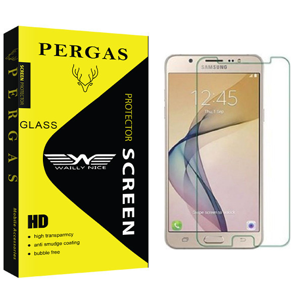 محافظ صفحه نمایش شیشه ای وایلی نایس مدل Pergas Glass مناسب برای گوشی موبایل سامسونگ Galaxy J7 Pro