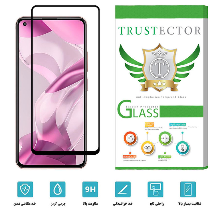 محافظ صفحه نمایش تراستکتور سرامیکی مدل CRTA-Glass مناسب برای گوشی موبایل شیائومی 11 Lite 5G NE