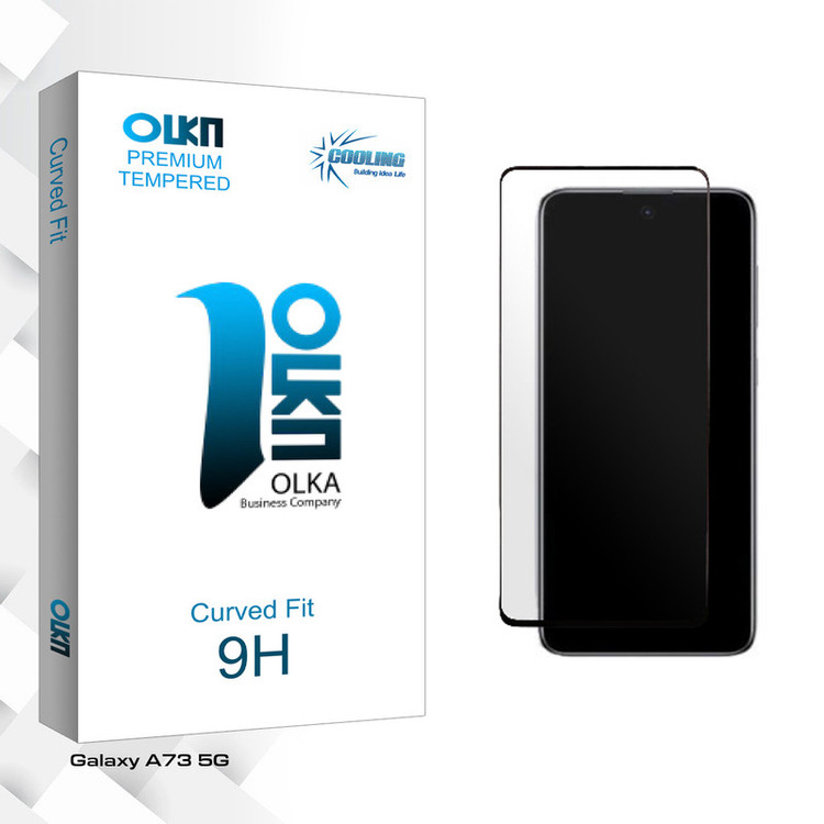 محافظ صفحه نمایش سرامیکی حریم شخصی کولینگ مدل Olka Glass NEW مناسب برای گوشی موبایل سامسونگ Galaxy A73 5G