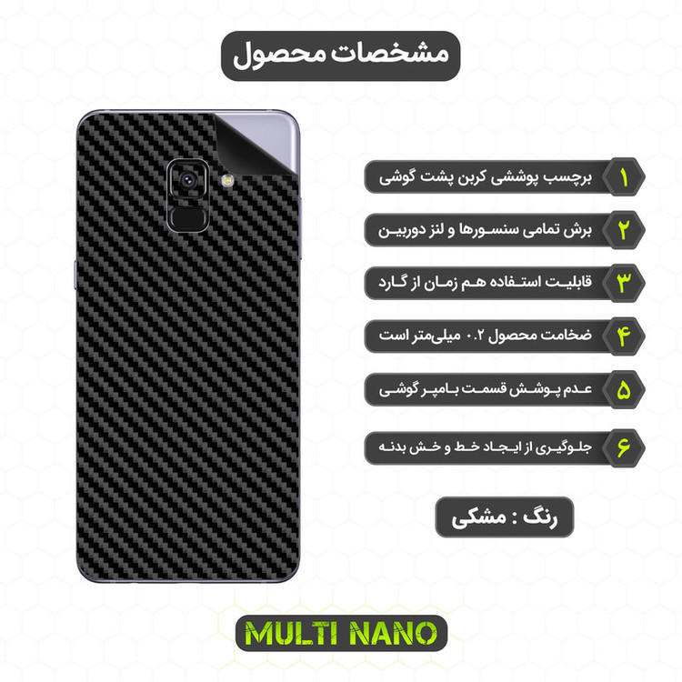 محافظ صفحه نمایش مولتی نانو مدل X-SFC مناسب برای گوشی موبایل سامسونگ Galaxy A8 Plus 2018 به همراه برچسب پوششی