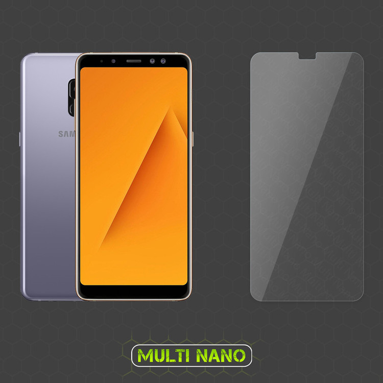 محافظ صفحه نمایش مولتی نانو مدل X-SFG مناسب برای گوشی موبایل سامسونگ Galaxy A8 Plus 2018 به همراه برچسب پوششی